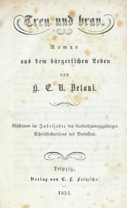 Cover of: Treu und brav by H. E. R. Belani