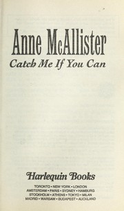 Cover of: Catch Me If You Can