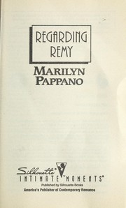 Cover of: Regarding Remy (Southern Knights) by Marilyn Pappano