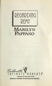 Cover of: Regarding Remy (Southern Knights) by Marilyn Pappano, Marilyn Pappano