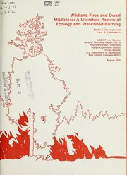 Wildland fires and dwarf mistletoes