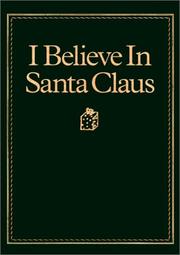 Cover of: I Believe in Santa Claus