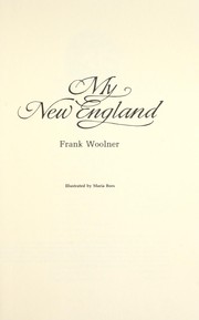 Cover of: My New England.