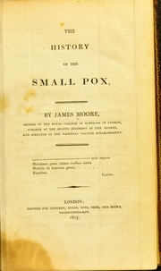 Cover of: The history of the small pox
