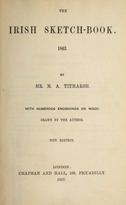 Cover of: The Irish sketch-book, 1842