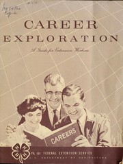 Cover of: Career exploration by United States. Federal Extension Service