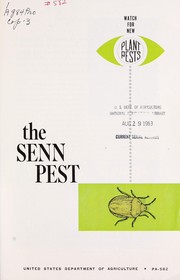 Cover of: Watch for new plant pests | United States. Plant Pest Control Division