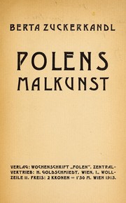 Cover of: Polens Malkunst
