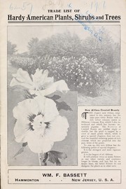 Cover of: Trade list of hardy American plants, shrubs and trees