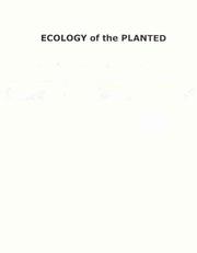 Cover of: Ecology of the planted aquarium by Diana L. Walstad