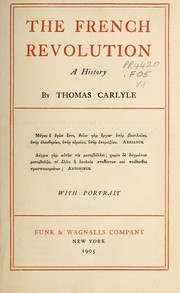 Cover of: [Thomas Carlyle's works] by Thomas Carlyle