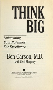 Cover of: Think big by Ben Carson