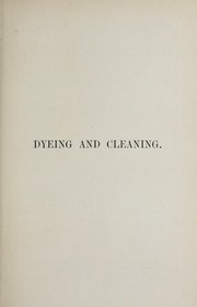 Cover of: Dyeing and cleaning | Frank J. Farrell