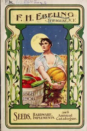 Cover of: Seeds, hardware, implements by F.H. Ebeling (Firm)