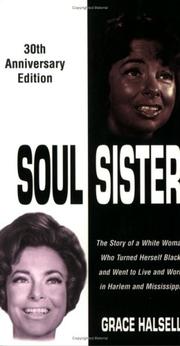 Soul sister by Grace Halsell