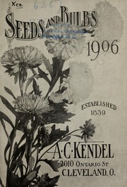 Cover of: Seeds and bulbs: 1906