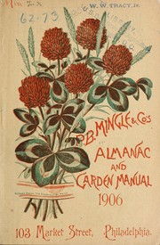 Cover of: P.B. Mingle & Co.'s almanac and garden manual 1906 by P.B. Mingle & Co