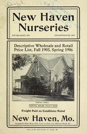 Cover of: Descriptive wholesale and retail price list, fall 1905, spring 1906