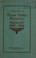 Cover of: Annual price list of the Pajaro Valley Nurseries of fruit and ornamental trees, small fruits, evergreens, roses, palms, etc