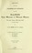 Cover of: Report on the progress and condition of the Illinois State Museum of Natural History for the years 1909 and 1910 ...