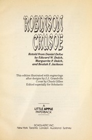 Cover of: Robinson Crusoe