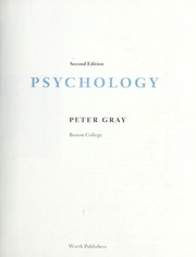 Cover of: Psychology