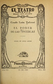 Cover of: El poder de las tinieblas by Lev Nikolaevič Tolstoy