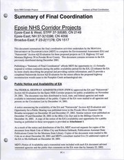 Cover of: Finding of no significant impact on the environmental assessment and "nationwide" section 4(f) evaluation for the Epsie NHS corridor projects: Epsie-East & West; STPP 37-3(6) 85; Control No. 2149, Epsie-East; NH 37-3(10) 96; Control No. 4056, Broadus-East; F 23-2(11) 78; Control No. 1517, Powder River County, Montana