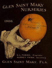 Cover of: Glen Saint Mary Nurseries: 1906