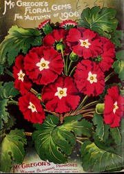Cover of: McGregor's floral gems for autumn of 1906