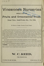 Cover of: Price list of fruits and ornamental trees, grape vines, small fruits, etc., etc