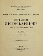 Cover of: Mine ralogie micrographique roches e ruptives franc ʹaises