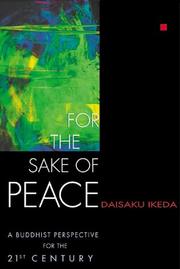 Cover of: For the Sake of Peace: Seven Paths to Global Harmony