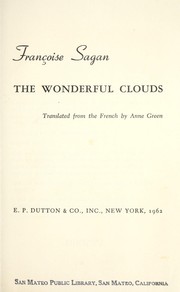 Les merveilleux nuages by Françoise Sagan