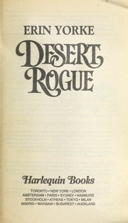 Cover of: Desert Rogue by Erin Yorke