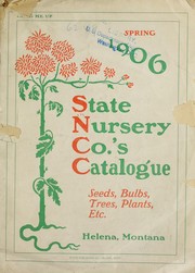 Cover of: State Nursery Co.'s catalogue: seeds, bulbs, trees, plants, etc