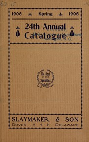 Cover of: 24th annual catalogue