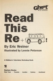 Cover of: Read this [rebus]! by Eric Weiner