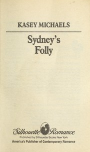 Cover of: Sydney's Folly by 