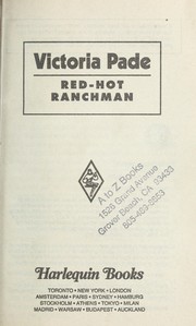 Cover of: Red-Hot Ranchman by Victoria Pade