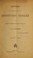 Cover of: Lettres sur l'interprétation de la constitution fédérale, dite l'Acte de l'Amérique britannique du nord, 1867.