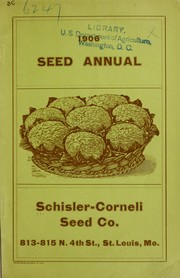Cover of: 1906 seed annual