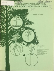 Cover of: Vegetative propagation of Rocky Mountain aspen