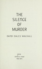 Cover of: The silence of murder