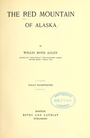 Cover of: The Red Mountain of Alaska