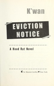 Cover of: Eviction notice