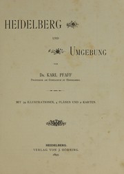 Cover of: Heidelberg und umgebung