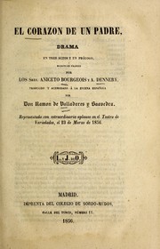 El corazo n de un padre by Auguste Anicet-Bourgeois