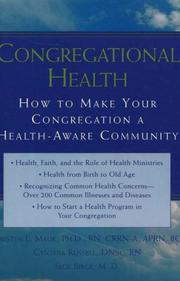 Cover of: Congregational health by Kristen L. Mauk