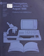 Cover of: Chemigation, January 1970-August 1986